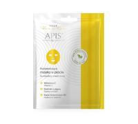 APIS Natural Cosmetics Illuminating Sheet Mask with Vitamin C, Quince Extract and Hyaluronic Acid 4D, 20g