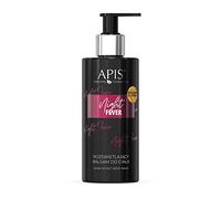 APIS Night Ever Shine Balm for the Body with Gold Particles, Hyaluronic Acid, Passion Acid, Aloes, Linen, Almond and Hemp Oil, Hydrated Skin All Day 300 ml