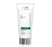 APIS Pain Free Cleaning, Loosening Cream Mask with Linseed and Mint Extract, Loosening and Cleansing Sensitive Skin, 200 ml