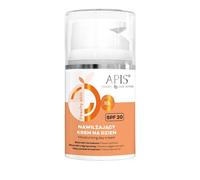 Apis Peachy Skin Moisturising SPF 20 Face Day Cream Peach Extract Dry Skin 50ml