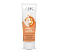 APIS Peachy Skin Nourishing Face Mask with Peach Extract, Hyaluronic Acid, Rainbow Algae, 100ml