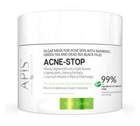 Apis Professional Face Algae Mask for Acne Skin with Bamboo, Green Tea 100g
