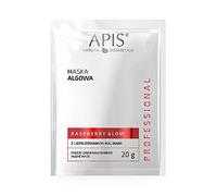 APIS Raspberry Glow Algae Mask with Freeze Dried Raspberry and Ceramides Smooth and Luminous Skin 20 g