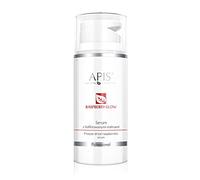 APIS Raspberry Glow Serum with Freeze Dried Raspberries, Ceramide and Hydromanil Complex Smooth and Luminous Skin 100 ml