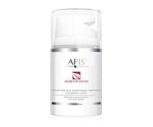 APIS Secret of youth filling and firming serum for the eyes with the LINEFILL TM complex and squalane, smooth skin with a diamond shade, 50 ml