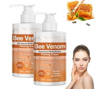 ApisDerm BotoxBee Advanced Multi-Action Firming Cream, Advanced Firming & Wrinkle-Reducing Cream, Natural Bee Venom Cream, for All Skin Types (2pcs)