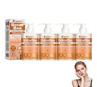 ApisDerm Botoxbee Advanced Multi-Action Firming Cream, Professional Bee Venom Wrinkle Removal cream Effective in reducing wrinkles, ApisDerm Bee Firming Cream, Natural Serum for All Skin Types (4 Pcs)