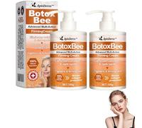 ApisDerm Botoxbee Advanced Multi-Action Firming Cream, Professional Bee Venom Wrinkle Removal cream Effective in reducing wrinkles, ApisDerm Bee Firming Cream, Natural Serum for All Skin Types (2 Pcs)