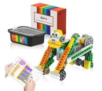 Apitor Programmable Robot Building Kit - Includes Large Storage Organizer and Sorting Plate, 20-in-1 Robotics Kit, APP RC, STEM Toys for Kids, Birthday for Boys Girls Aged 6-12