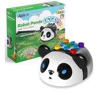 Apitor Robot Panda Coding Robot for 4-6, Screen-Free STEM Learning Toy | 48 Pcs Set, Early Programming, Educational Toy for Preschoolers, Classroom & Family Fun, LED Eyes & Sounds, Gift for Kids 4+