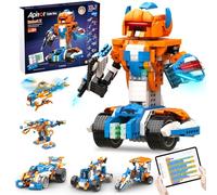 Apitor Robot X, Coding Robot Toys for Kids 8-14, STEM Robotics Building Kit
