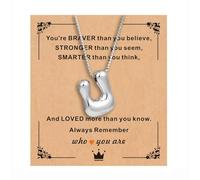 APIUWOXE Bubble Letter Necklace Gold for Women, Dainty Bubble Initial Necklaces for Women 18 K Gold Filled Name Balloon Puffy Letter Pendant Necklace Statement Gift Fashion Jewelry, Brass, No Gemstone