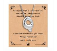 APIUWOXE Bubble Letter Necklace Gold for Women, Dainty Bubble Initial Necklaces for Women 18 K Gold Filled Name Balloon Puffy Letter Pendant Necklace Statement Gift Fashion Jewelry, Brass, No Gemstone