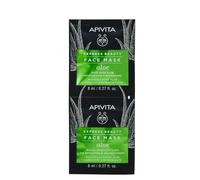 APIVITA Aloe Moisturising & Refreshing Face Mask 2 x 8ml