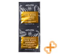 APIVITA Express Beauty Detox With Pumpkin Face Skin Mask 8ml x 2Pcs. Cleansing