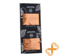 APIVITA EXPRESS BEAUTY Face Scrub With Apricot 8ml x 2 Pcs. Gentle Exfoliation