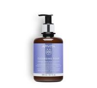 APIVITA CLEANSING FOAM LAVENDER & PROPOLIS FACE & EYES 300ML - FREE SHIPPING