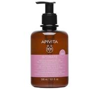 Apivita Intimate Gentle Daily Feminine Wash 300ml - Chamomile, Propolis and Aloe Vera Juice - Natural Sulfate Free, Ph-Balanced Cleanser, Gynecologist Tested - Skin Comfort, Anti-Odor, Ph 5.0