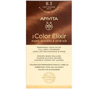 Apivita My Color Elixir Permanent Coloration 8.3 Rubio Claro Dorado