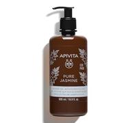 Apivita Pure Jasmine Shower Gel 500ml - Luxurious Shower Gel Body Wash Infused with Jasmine Essential Oil and Propolis - Shower Body Wash that Gently Cleanses & Preserves Skin's Moisture
