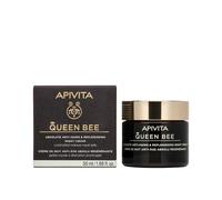 Apivita Queen Bee Absolute Anti-Aging & Replenishing Night Cream 50ml - Face Moisturizer with Controlled-Release Royal Jelly, Propolis, Honey - Wrinkles, Firmness, Lifted Facial Contour, Brightness