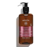 Apivita Tonic Shampoo for Women Thinning Hair 500ml - Natural Hair Loss Shampoo with Patented Hippophae Tonic Complex, Laurel & Propolis - Promotes Healthy Hair Growth, Strengthens, Ads Volume & Shine