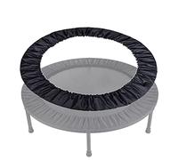 APJJ Mini Fitness Trampoline Springs Cover 32 36 38 40 45 48 60in, Thicker Replacement Toddler Trampoline Surround Pad Spare Parts, Durable and Waterproof Oxford Cloth Safety Padding,Black,40in 101cm