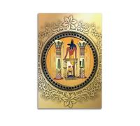APJJDHFBEU Anubis And The Egyptian Gods Poster Poster Decorative Painting Canvas Wall Posters And Art Picture Print Modern Family Bedroom Decor Posters 12x18inch(30x45cm)