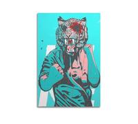 APJJDHFBEU Hotline Miami Game Poster18 Poster Decorative Painting Canvas Wall Posters And Art Picture Print Modern Family Bedroom Decor Posters 16x24inch(40x60cm)