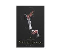 APJJDHFBEU Michael Jackson Tribute Poster Poster Decorative Painting Canvas Wall Posters And Art Picture Print Modern Family Bedroom Decor Posters 16x24inch(40x60cm)