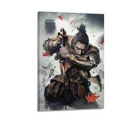 APJJDHFBEU Sekiro Shadows Die Twice Video Game Poster Poster Decorative Painting Canvas Wall Posters And Art Picture Print Modern Family Bedroom Decor Posters 08x12inch(20x30cm)