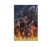 APJJDHFBEU Sekiro Shadows Die Twice Video Game Poster2 Poster Decorative Painting Canvas Wall Posters And Art Picture Print Modern Family Bedroom Decor Posters 12x18inch(30x45cm)