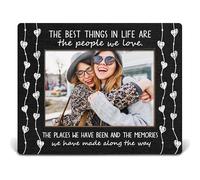 APJYM Friends Photo Frame 5x7 inch Best Friend Best Friend BFF Gift Long Distance Friendship Gift Best Things in Life We Love You Picture Photo Frame