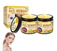 APKAPK Bee venom Skin Restoration Cream, Professional Bee Venom Cream, APKAPK Bee venom comprehensive Cream, Bee Venom Skin Treatment,Deeply nourishes the skin and reduces skin blemishes (2 Bottle)