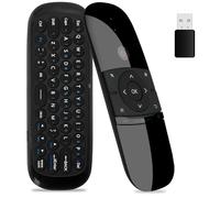 APKLVSR Air Mouse Remote Control with IR Learning Function, Air Mouse Remote Control with 6 Axis Gyroscope, Keyboard and Mouse Function, for Nvidia Shield/Android TV Box/Smart TV/PC/Projector/HTPC