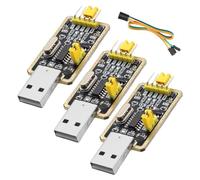 APKLVSR CH340G UART-TTL USB Adapter, 3.3V/5V, RS232 to TTL, Compatible with Arduino, Personal Computer, Laptop, Windows 98, 7