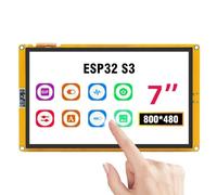 APKLVSR ESP-S3 ESP Display, ESP S3 Development Board 7 Inch TFT Module Touchscreen WiFi + Bluetooth ESP S3 Display Compatible with Arduino/LVGL