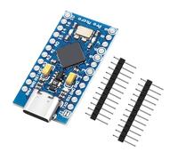 APKLVSR Pro Micro Development Boards with 32U4 5V/16MHz Microcontroller, Pro Micro Board with USB C Interface Compatible with Arduino Micro