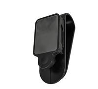 APKOKGNPNC Sunglasses Holder Visor 1-2pcs Universal Sun Visor Sunglasses Holder Car Glasses Clip Ticket Card Hanger Auto Interior Storage Organizer Car Sunglasses Holder(Black-1pcs)