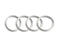 APKOKGNPNC Wheel Rims Spacers 4pcs Universal Car Wheel Hub Centric Rings Aluminum ID 108.1 93.1 75.1 100.1 106.1 67.1 78.1 87.1mm OD 110 108 106mm Tire Spacers(108mm to 93.1mm)