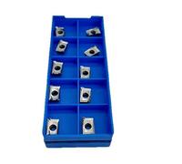 APKT1003 PDFR-MA H01 Milling Inserts, Aluminum Cutting Carbide Inserts, Polished PCD Coated, CNC Milling Cutter Tools, 10 pcs(APKT1003PDERMAH01)