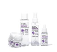 APLB Collagen EGF Peptide Set: Facial Cream + Ampoule Serum + Mist Essence + Facial Toner Combined with Centella 3X Complex