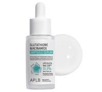 APLB Glutathione & Niacinamide Ampoule Serum | LIPO GLUTA NIAC CEN 31.3% 1.35 FL.OZ/Korean Skincare, Lasting Hydration, Improves Skin Elasticity, Revitalizes to Soften and