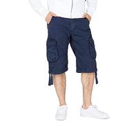 Alpha Industries Jet Cargo Shorts Blue 34 Men
