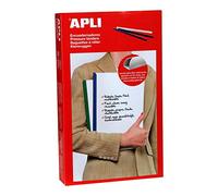 Apli 002215 Binding Covers A4 15 mm Pack of 50 Black