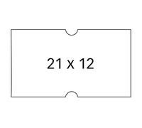 Valuex Permanent Labels for Pricing Gun 21x12mm White (Pack 6000)