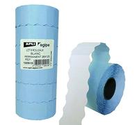 APLI 100915 Sine Permanent Pack of 6 Rolls 1500 Labels 26 x 12 mm White