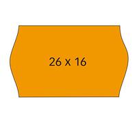 APLI 101719 - Pack of 6 Rolls for Labellers, Orange