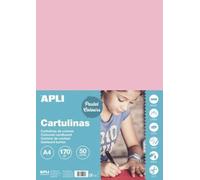 APLI 14235 Cardboard A4, 170 g, Pack of 50