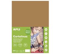 APLI 16499 - Hazelnut Card A4 170 g 50 Sheets